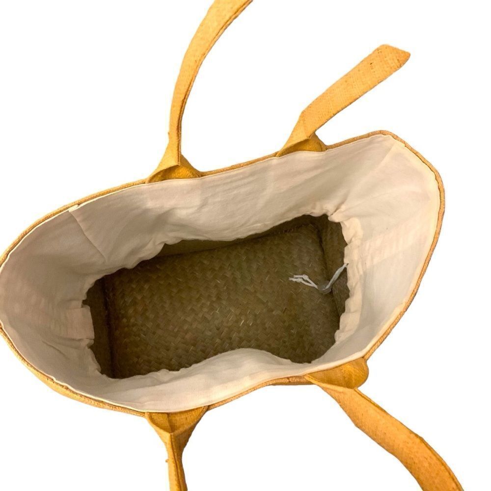 Straw Tote Bag Large Capacity - Picture 4 of 5